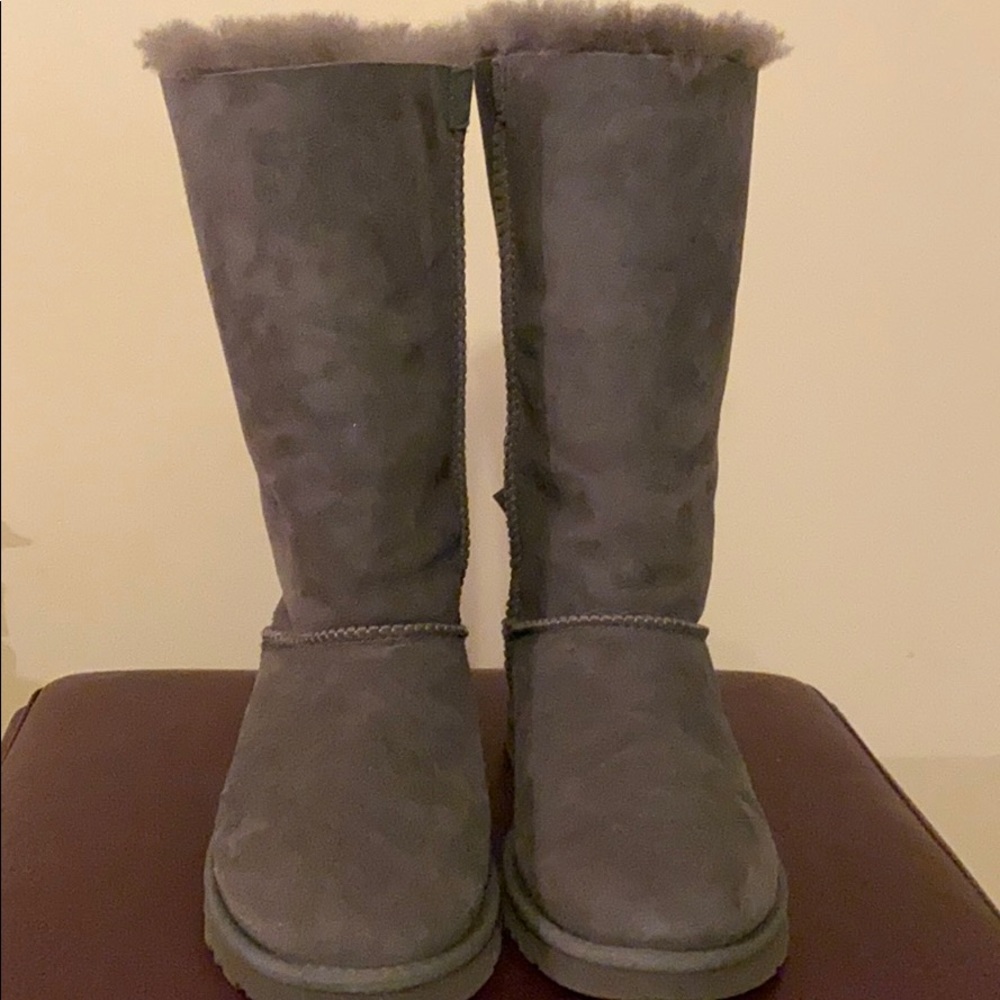UGG Bailey Bow Tall II Suede Water Resistant Boots